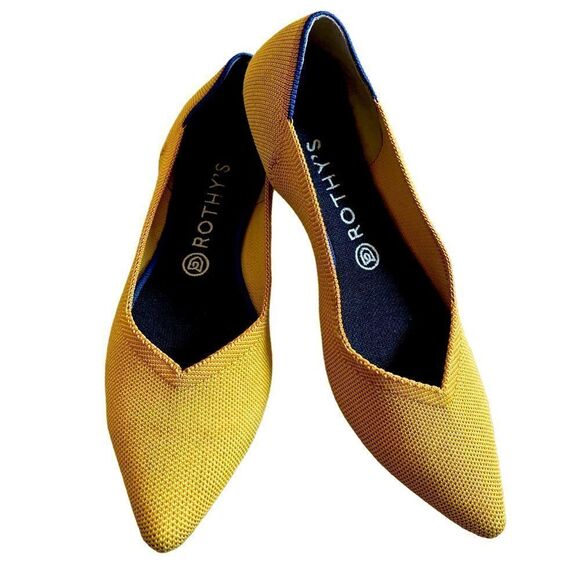 Rothy’s Sunflower Textile, The point ballet Flats. - Picture 2 of 6